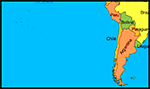 Parte inferior da esquerda do mapa